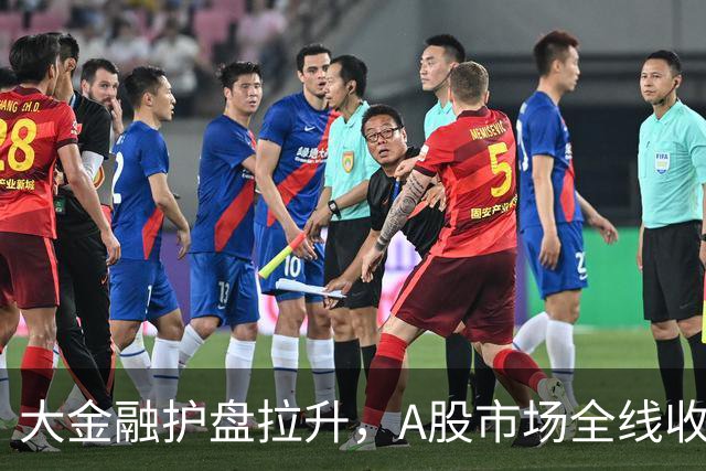 大金融护盘拉升，A股市场全线收跌，科创板跌超4%再创新低